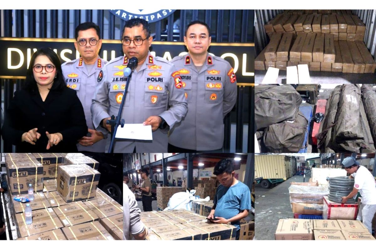 Polri Beri Bantuan Karhutla Kalbar dan Wilayah Lain Bertahap