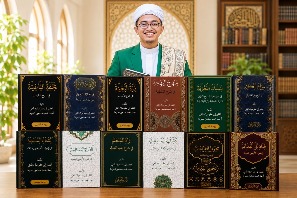 18 Kitab Berbahasa Arab Karya Dr. KH. AM. Mustain Nasoha Ulama Produktif Ketua Fatwa MUI Surakarta