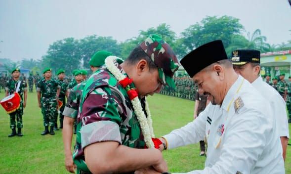 Kunjungan Kerja Pangdam I/Bukit Barisan ke Yonif 126/Kala Cakti Disambut Bupati