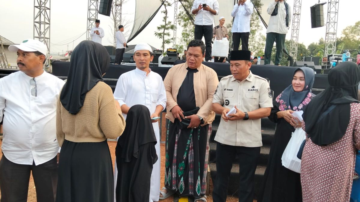Peringati HUT RI Ke 81, Pemdes Klapanunggal Santuni Ratusan Yatim dan Gelar Pameran Budaya Lokal