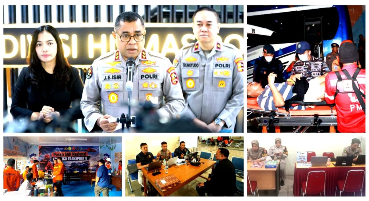 Guna Identifikasi Korban KM Virgo, Polri Hadirkan Ratusan Personel DVI Profesional